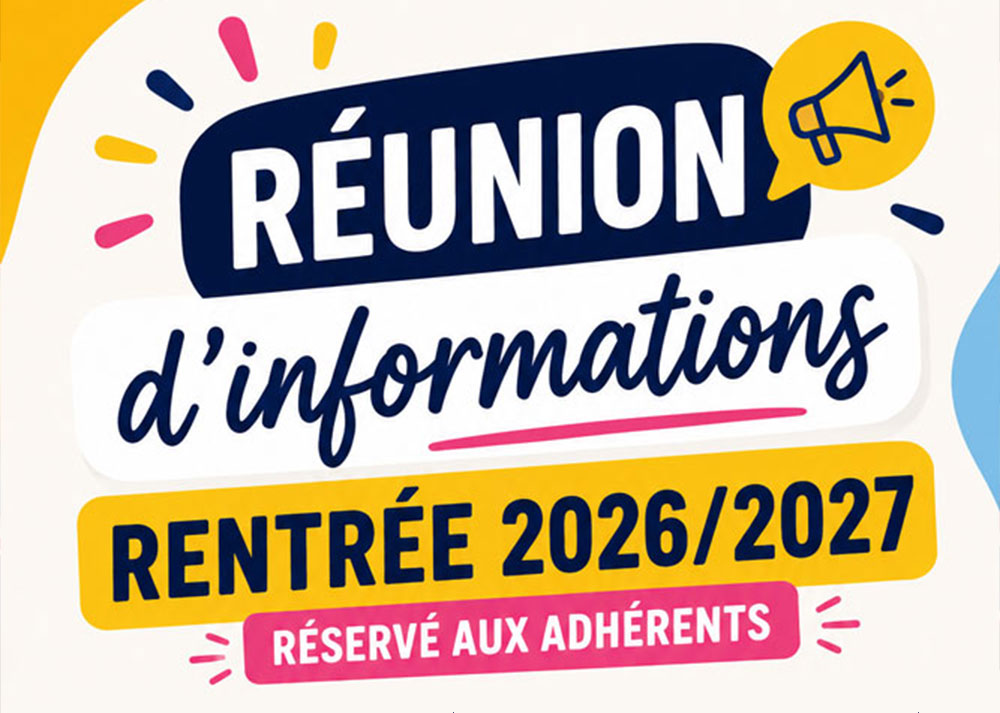 Réunion Adhérents du 24 Juin - Travaux & Saison 2026-2027